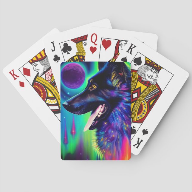 Artsy Dog Poker Cards (Back)
