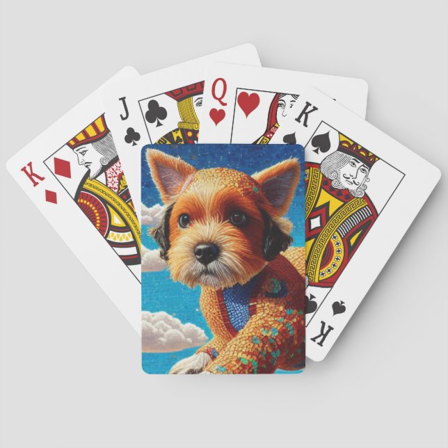 Artsy Dog Poker Cards (Back)