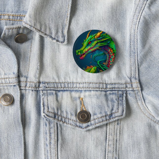 Artsy Dragon Button (In Situ)