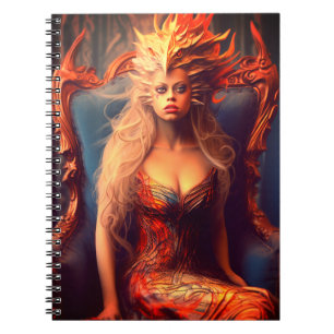 Artsy Dragon Lady Notebook