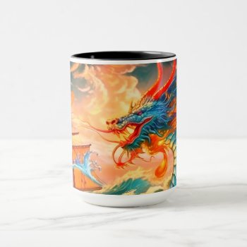 Artsy Dragon Mug by MarblesPictures at Zazzle