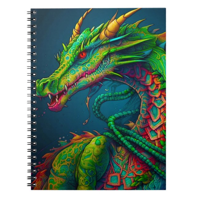 Artsy Dragon Notebook (Front)