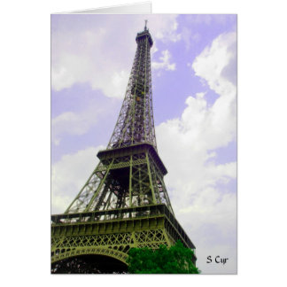 Artsy Eiffel, S Cyr Cards