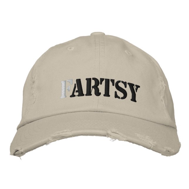 Artsy FARTSY Embroidered Baseball Cap (Front)