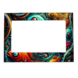 Artsy Fish Magnetic Frame