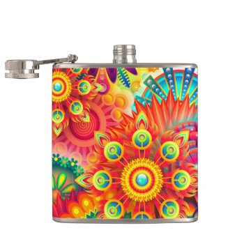 Artsy Flask by MarblesPictures at Zazzle