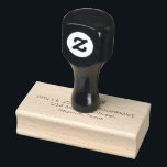 Artsy Floral Leaves Return Name Address Wedding Rubber Stamp<br><div class="desc">An artsy floral and leaves element is above your name and address details in a simple yet elegant typeface. Easily personalise the text with your own details. Handy for your wedding mailings and correspondence.</div>