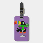 Artsy Funny Toucan Bird Drinking Margarita