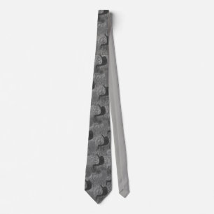 Artsy Gastroenterologist Tie in Grey