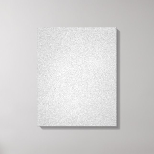 Artsy Gray Grainy Texture Canvas Print (Front)