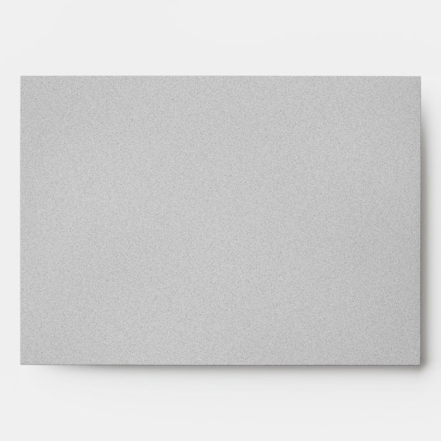Artsy Gray Grainy Texture Envelope (Front)