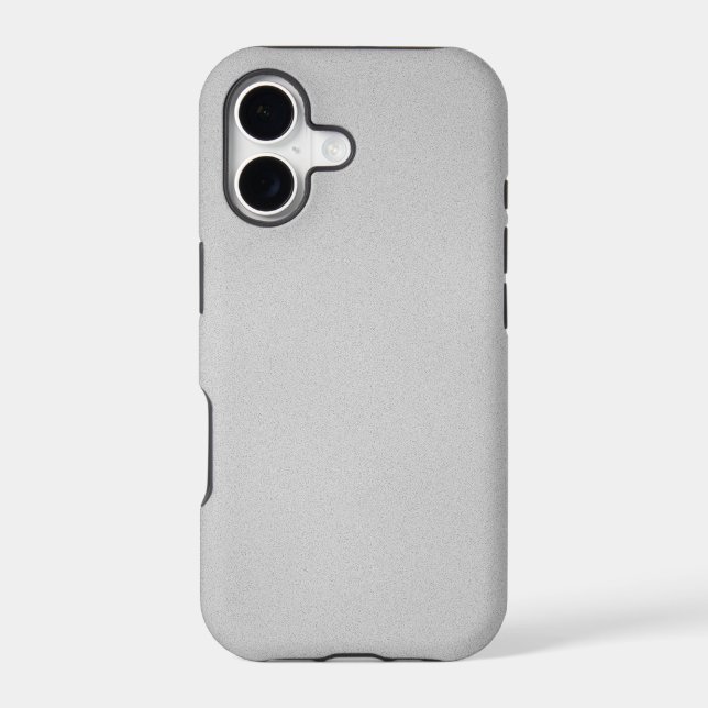 Artsy Gray Grainy Texture Iphone Case (Back)