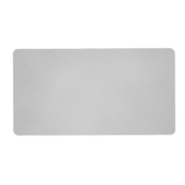 Artsy Gray Grainy Texture Label (Front)