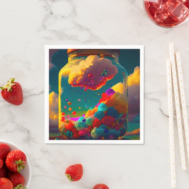 Artsy Jar Napkins (Insitu)