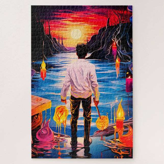 Artsy Jigsaw Puzzle (Vertical)