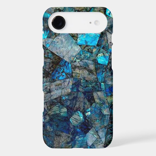 Artsy Labradorite Abstract Gems iPhone 6 Case (Back)