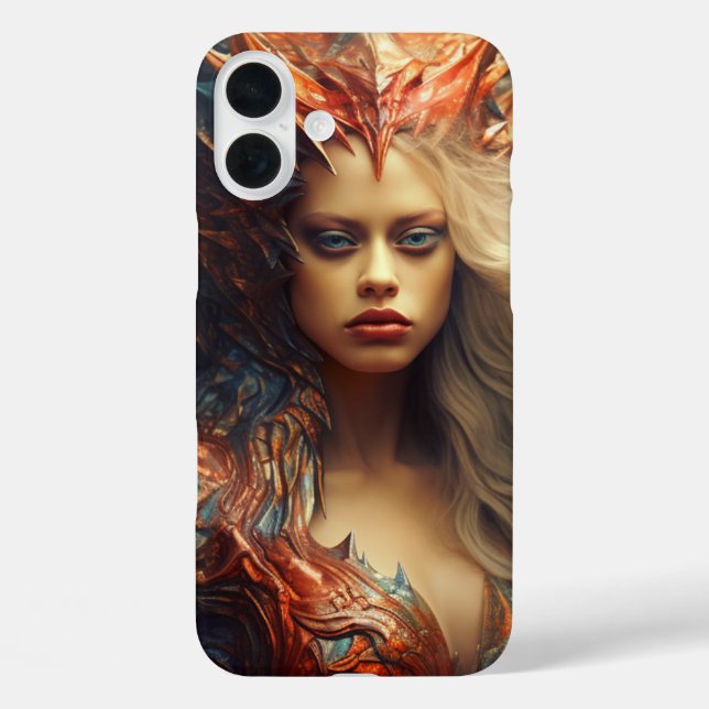Artsy Lady Phone Case (Back)