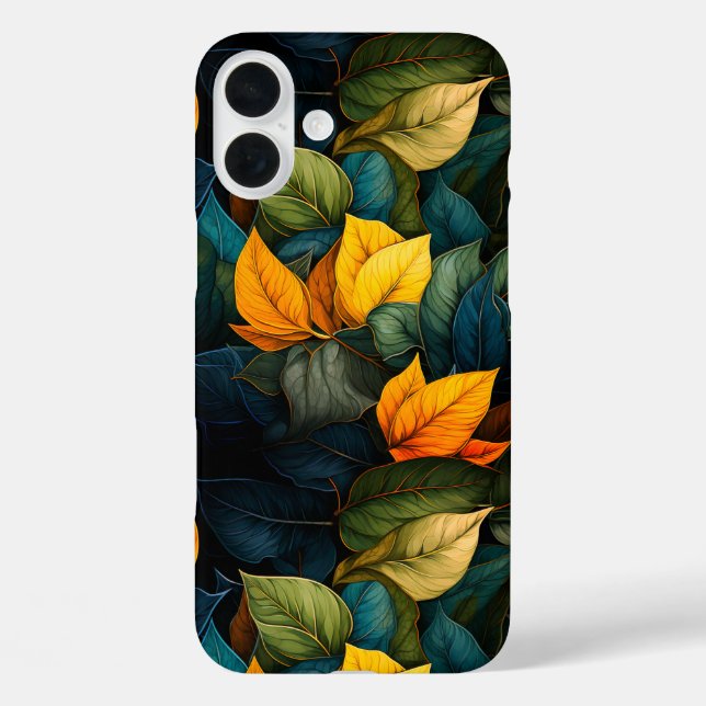 Artsy Leaves Phone Case (Back)