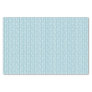 Artsy Light Blue White Zigzag Stripes Art Tissue Paper