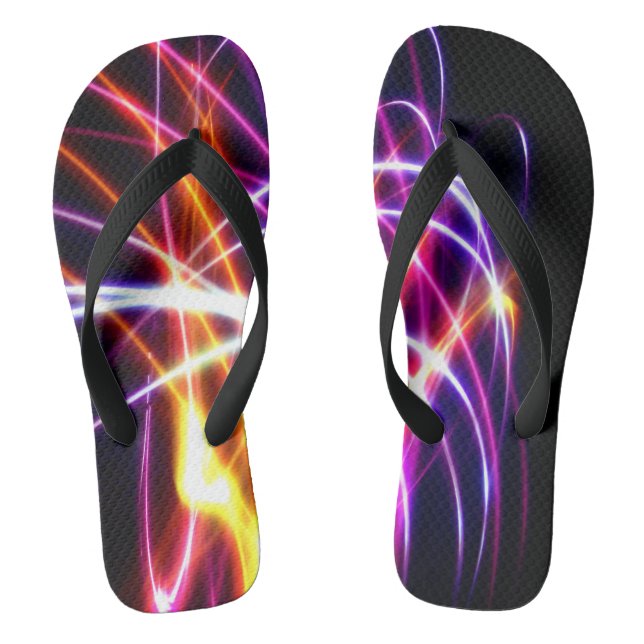 Artsy Lighting Flip Flops (Footbed)