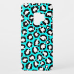 Artsy Modern Cyan Blue Leopard Animal Print Case-Mate Samsung Galaxy S9 Case<br><div class="desc">Artsy, modern, trendy, and girly black and white hand drawn leopard animal print pattern on a Cyan blue background. ***IMPORTANT DESIGN NOTE: For any custom design request such as matching product requests, color changes, placement changes, or any other change request, please click on the "CONTACT" button or email the designer...</div>