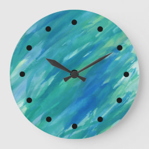Artsy Modern Kitchen Clocks