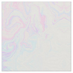 Artsy Modern Pink Blue Marble Swirl Pattern Fabric
