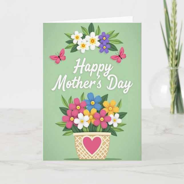 Artsy Mothers Day Card (Front)