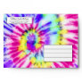 Artsy Neon Rainbow Tie Dye Watercolor Pattern Envelope