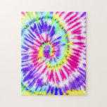 Artsy Neon Rainbow Tie Dye Watercolor Pattern Jigsaw Puzzle<br><div class="desc">This custom safety mask is perfect for many professionals including; nursing home workers, business workers, essential employees, and regular civilians who are in need of an extra layer of protection. The design features a hand-painted rainbow neon yellow, pink, purple, aqua blue, and green tie-dye swirl pattern. It's hipster, trendy, cool,...</div>