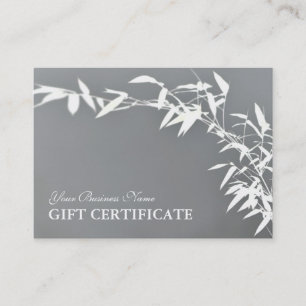 Artsy Oriental Zen Bamboo Shrub Gift Certificate