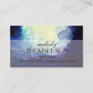 Artsy original Abstract Business Cards