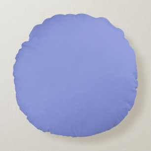 Artsy Periwinkle Round Pillow
