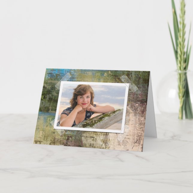Artsy Photo Frame Template Card (Front)