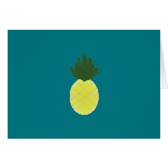 Artsy Pineapple Cards (Front Horizontal)