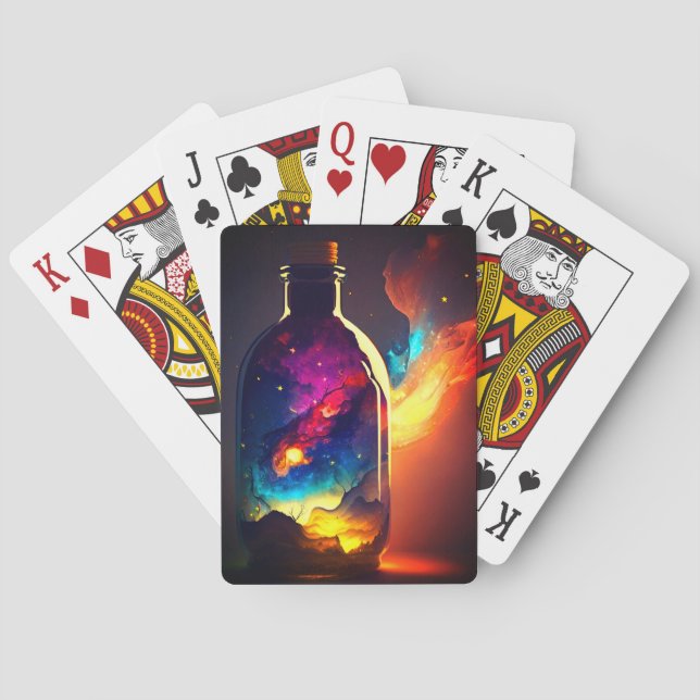 Artsy Poker Cards (Back)