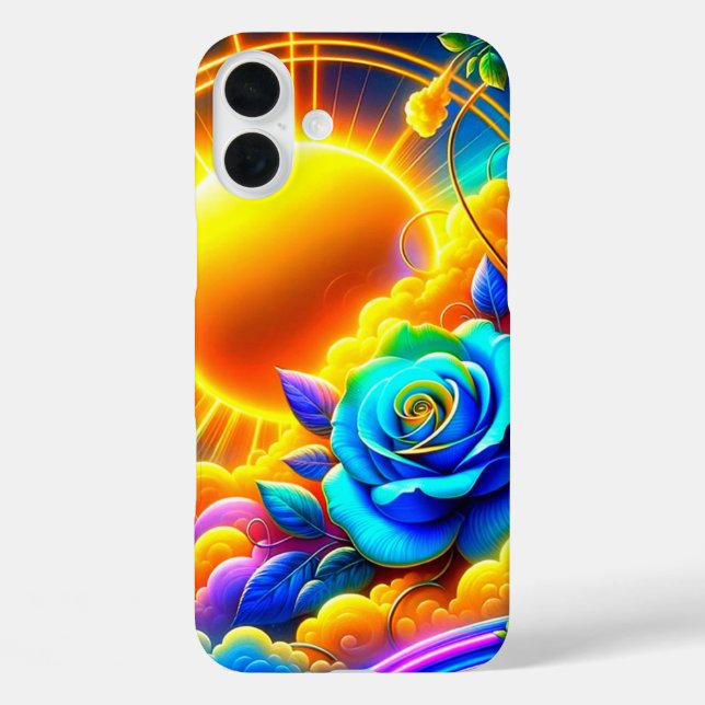 Artsy Rose Phone Case (Back)