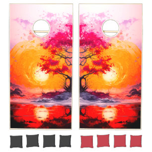 Artsy Scene Cornhole Set