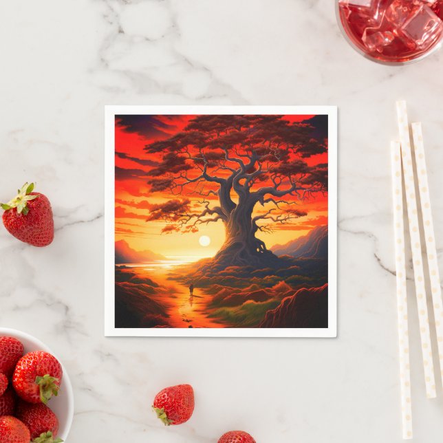 Artsy Scene Napkins (Insitu)