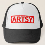Artsy Stamp Trucker Hat