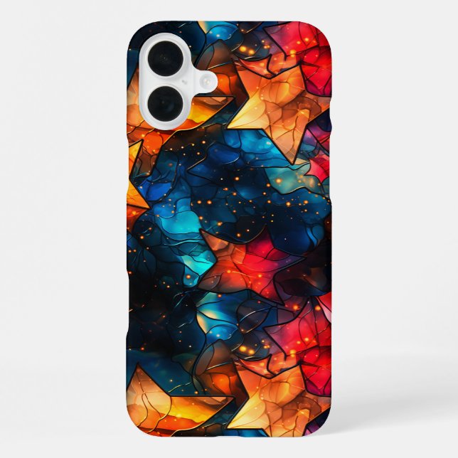 Artsy Star Pattern Phone Case (Back)