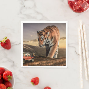 Artsy Tiger Napkins