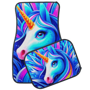 Artsy Unicorn Car Floor Mat