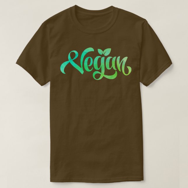 Artsy Vegan Typo T-Shirt (Design Front)