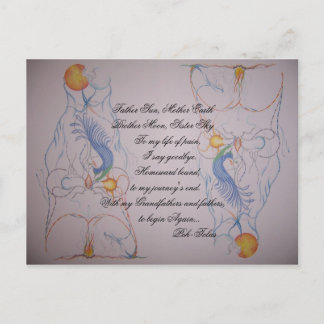 artwork 046, Father Sun, Mother EarthBrother Mo... Postcard