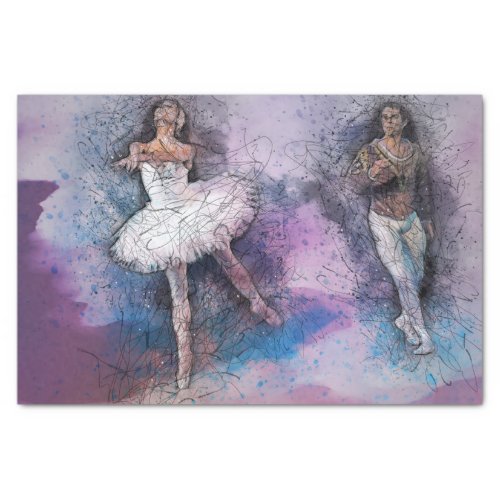 Artwork Ballet Dance 22 Decoupage Tissue Paper
