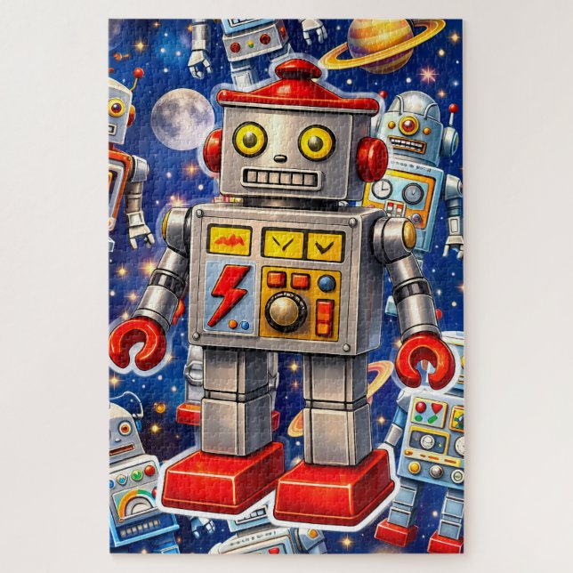 Artwork description jigsaw puzzle (Vertical)