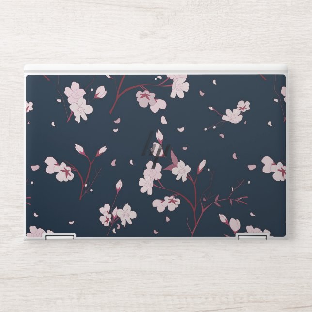 Artwork flowers HP EliteBook X360 1030 G3/G4 HP Laptop Skin (Front)