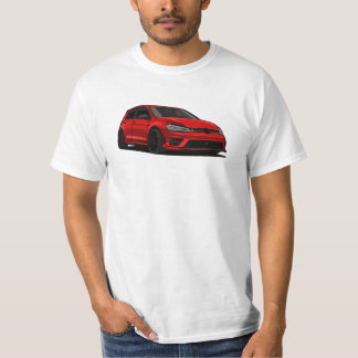 Artwork Graphic German red iconic hot hatch T-Shirt