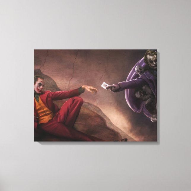 Artwork Joker Premium Wrapped Canvas (Gloss) Print (Front)